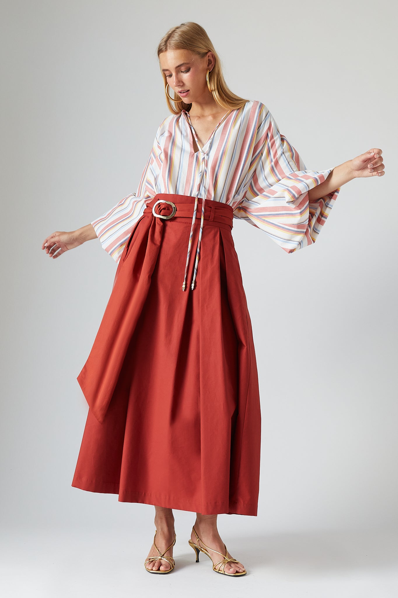 Carlota Skirt Terracota_01