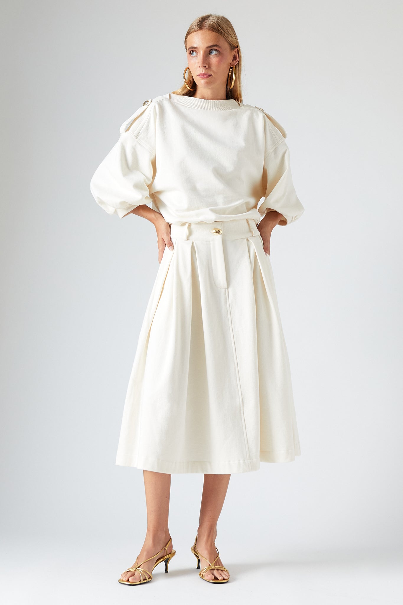 Greta Sweatshirt Cream