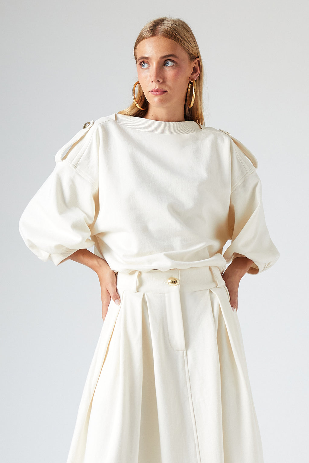 Greta Sweatshirt Cream