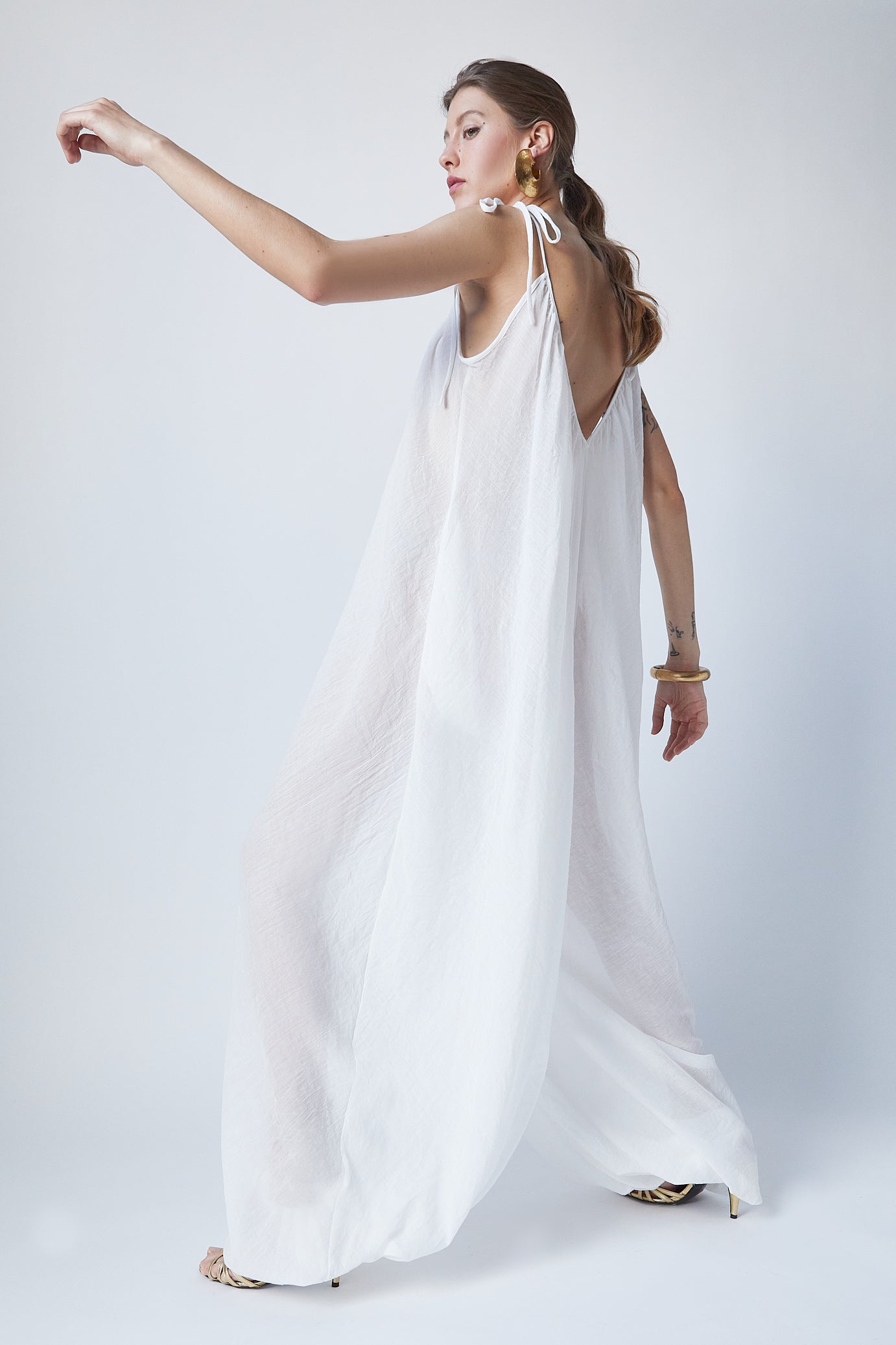 Zoya Jumpsuit White