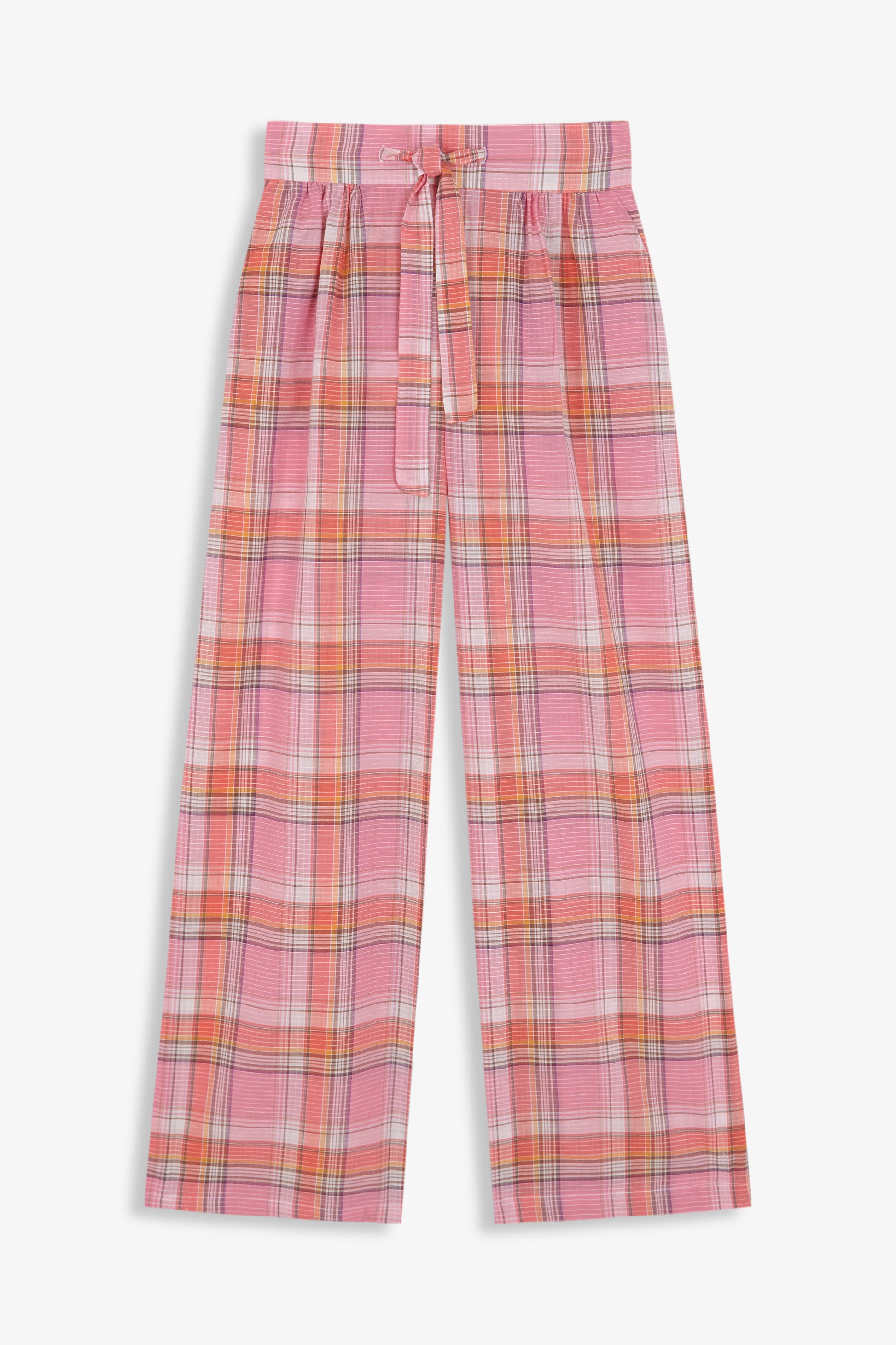 Thalia Pants Pink Checks