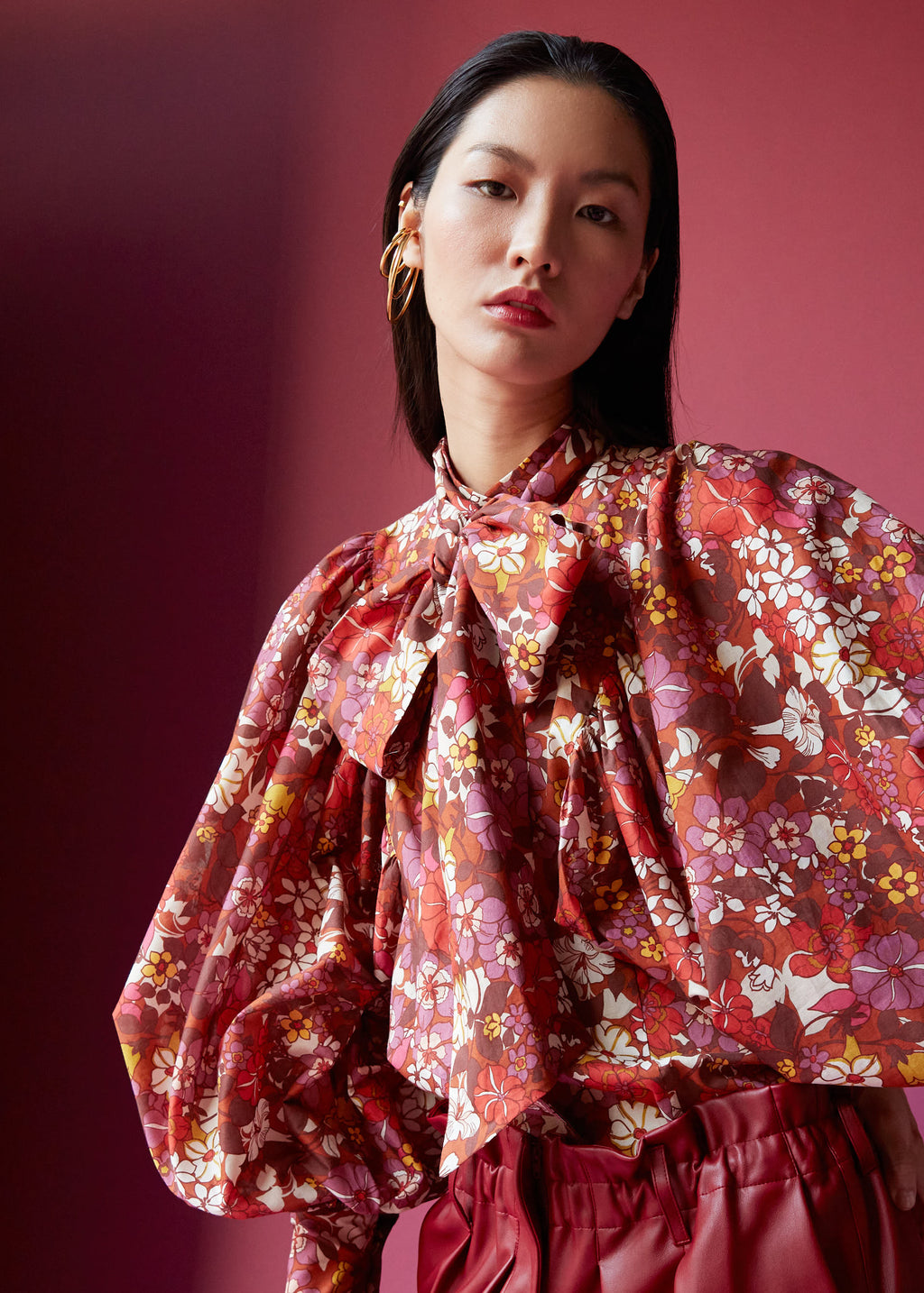 Celeste Blouse Prune