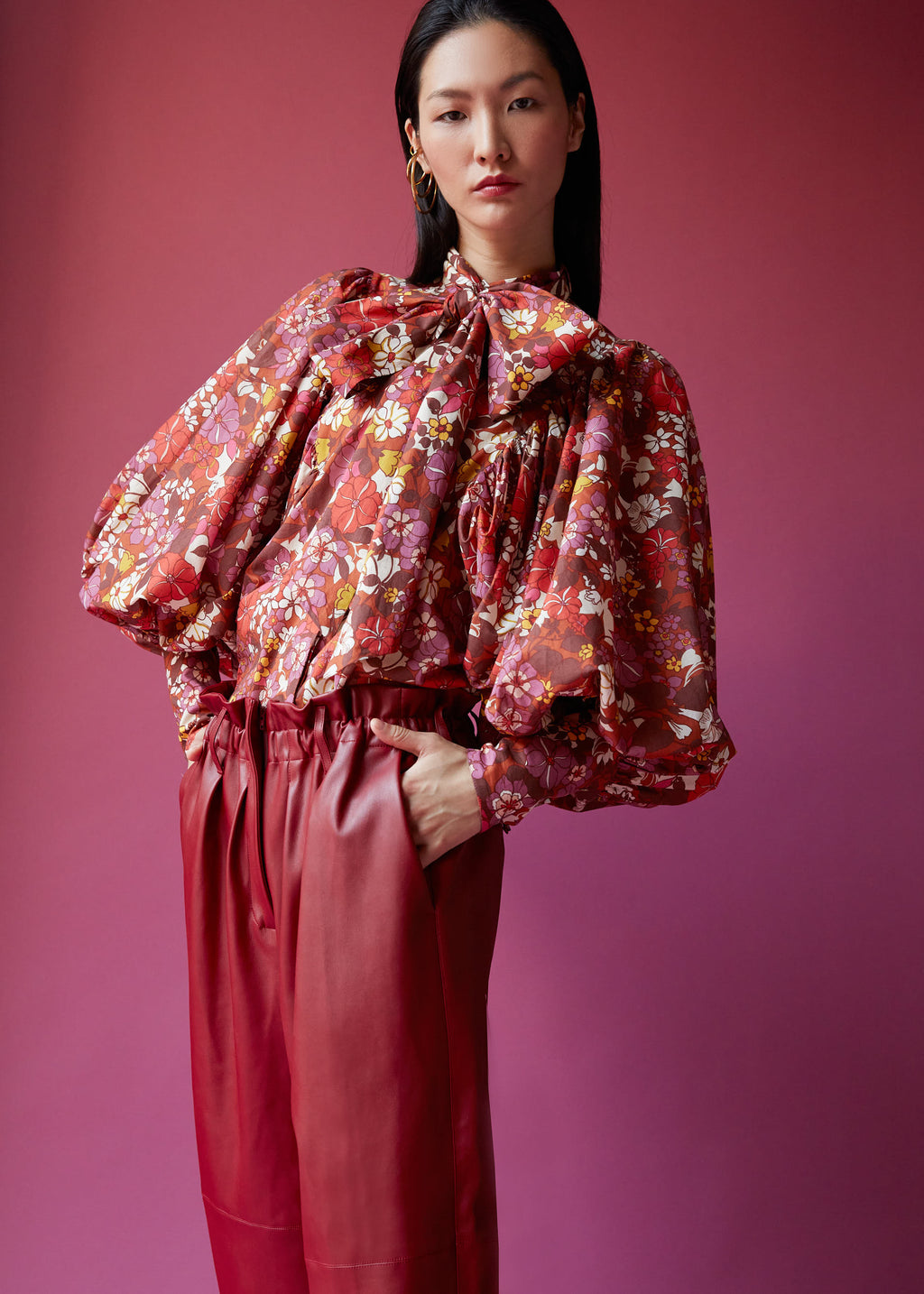 Celeste Blouse Prune