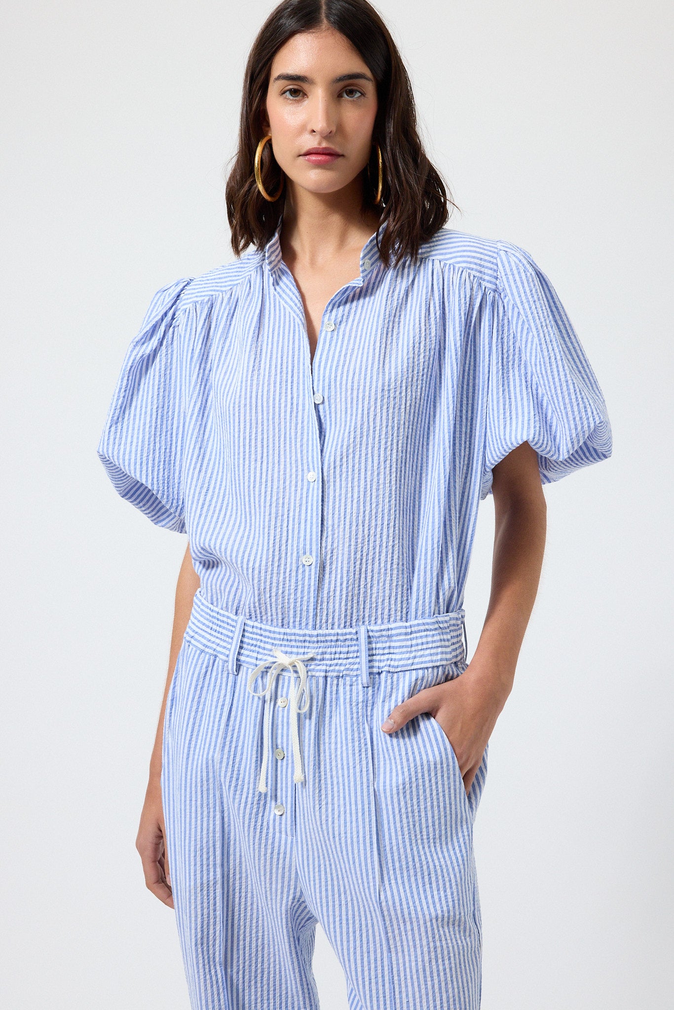 Pia Shirt Ibiza Blue