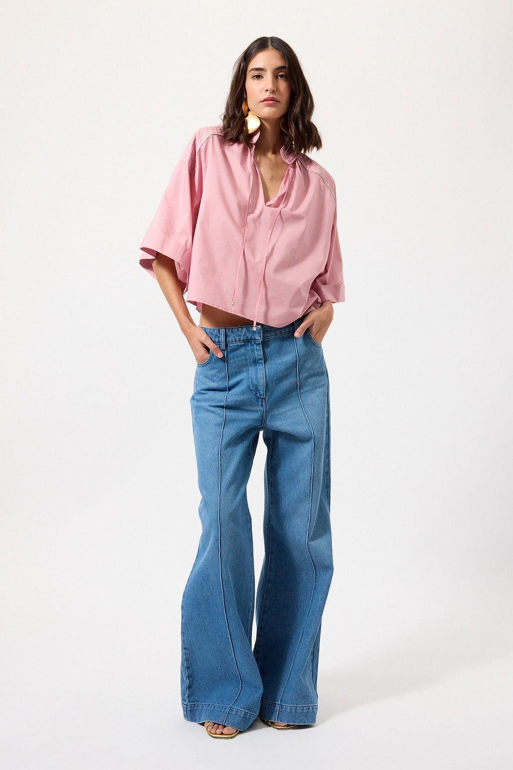 Sofia Top Dusty Pink