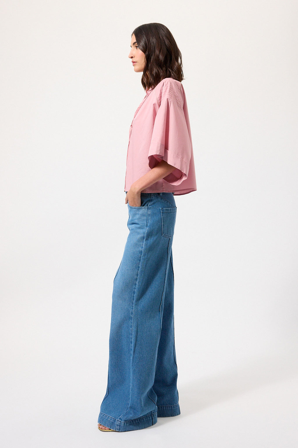 Sofia Top Dusty Pink