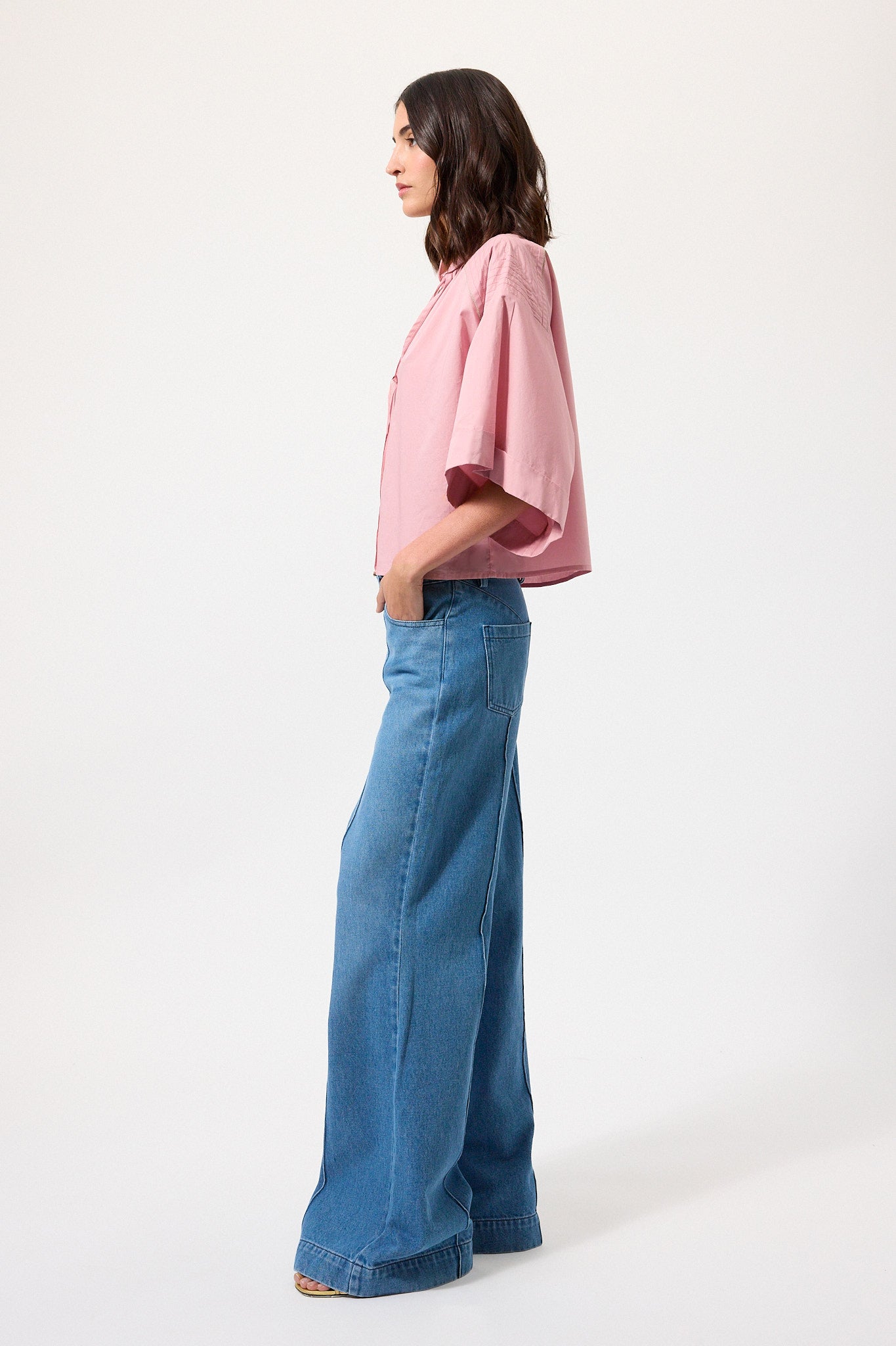 Sofia Top Dusty Pink