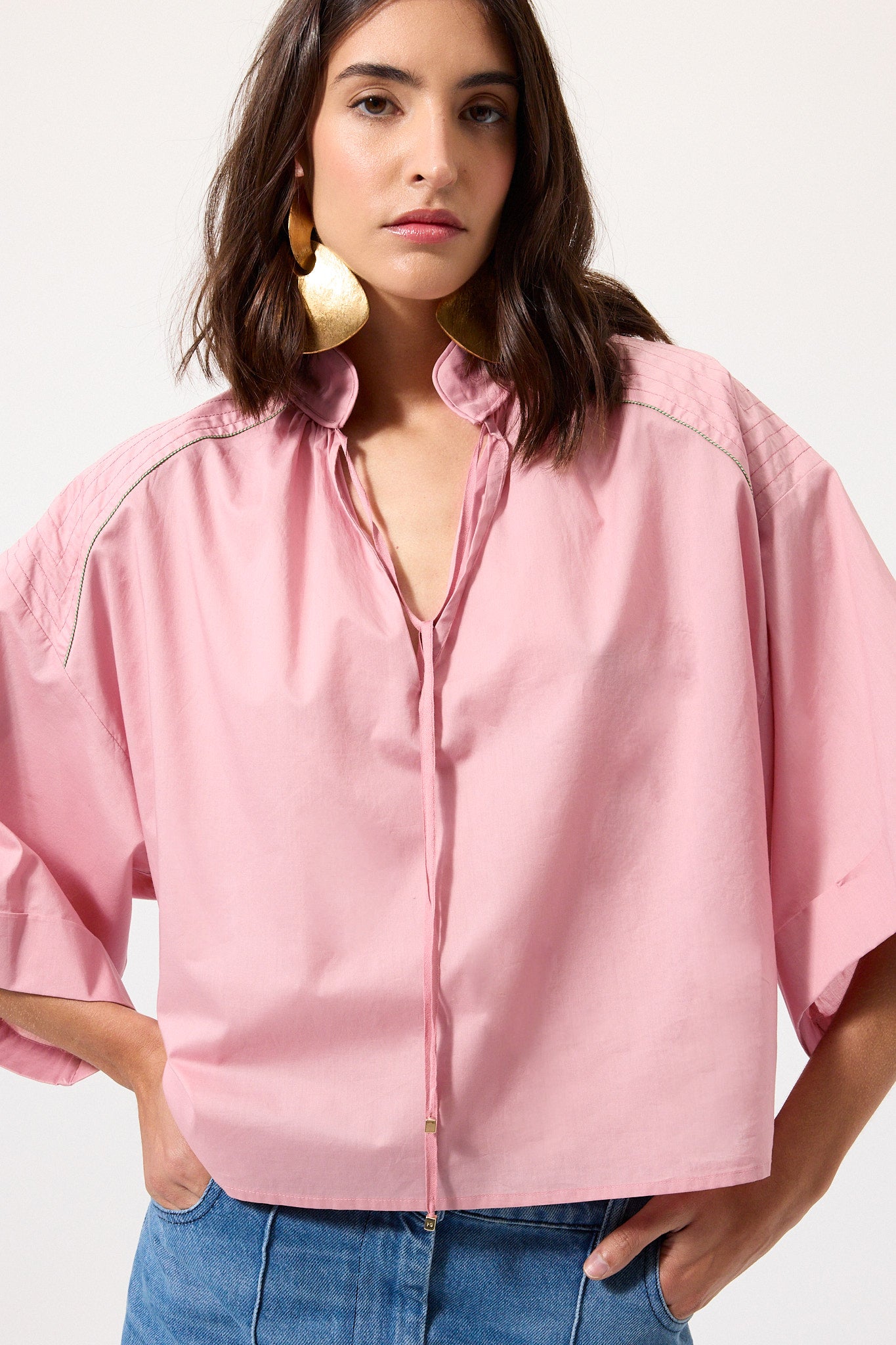 Sofia Top Dusty Pink