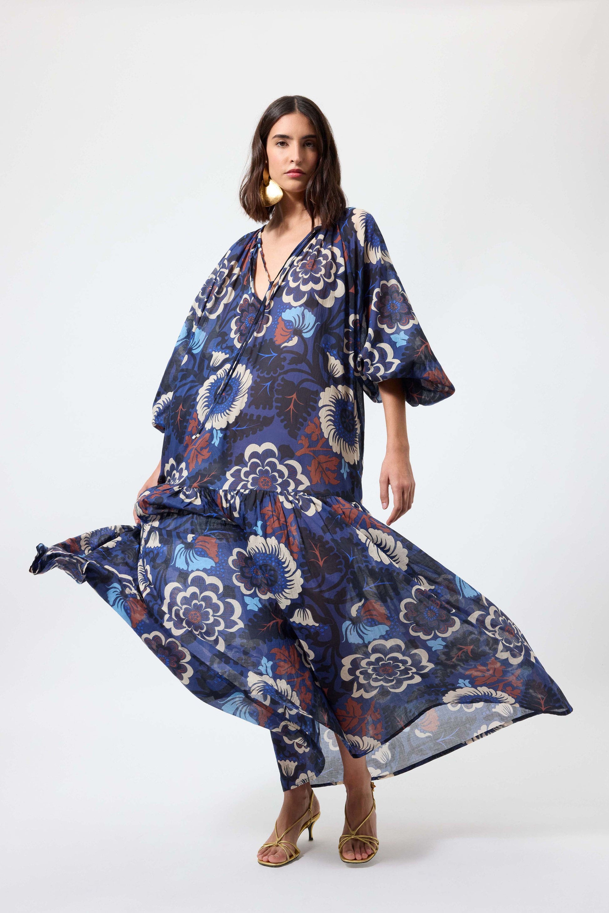 Women's Floral Maxi Dress