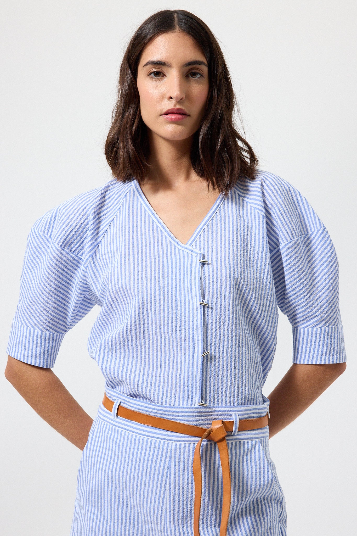 Emi Shirt Ibiza Blue