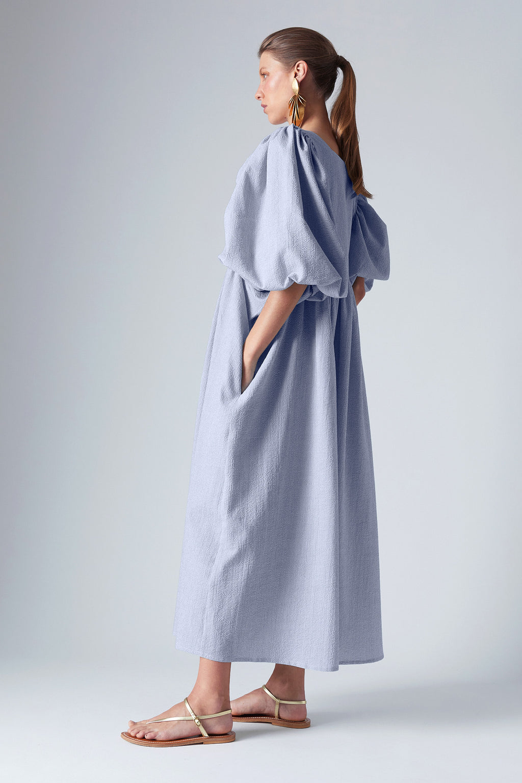 Peggy Dress Blueberry