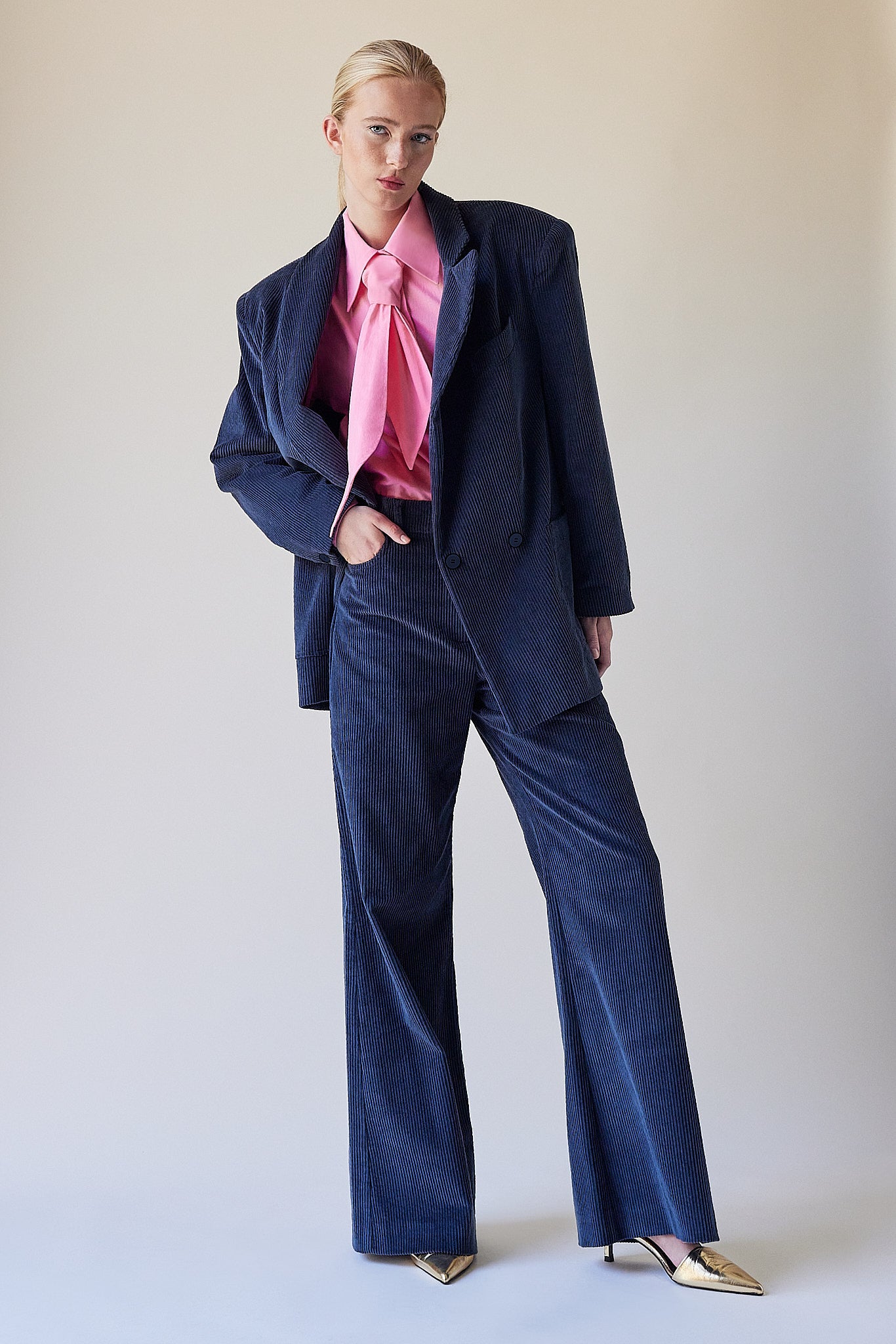 Elvis Pants Petrol Corduroy