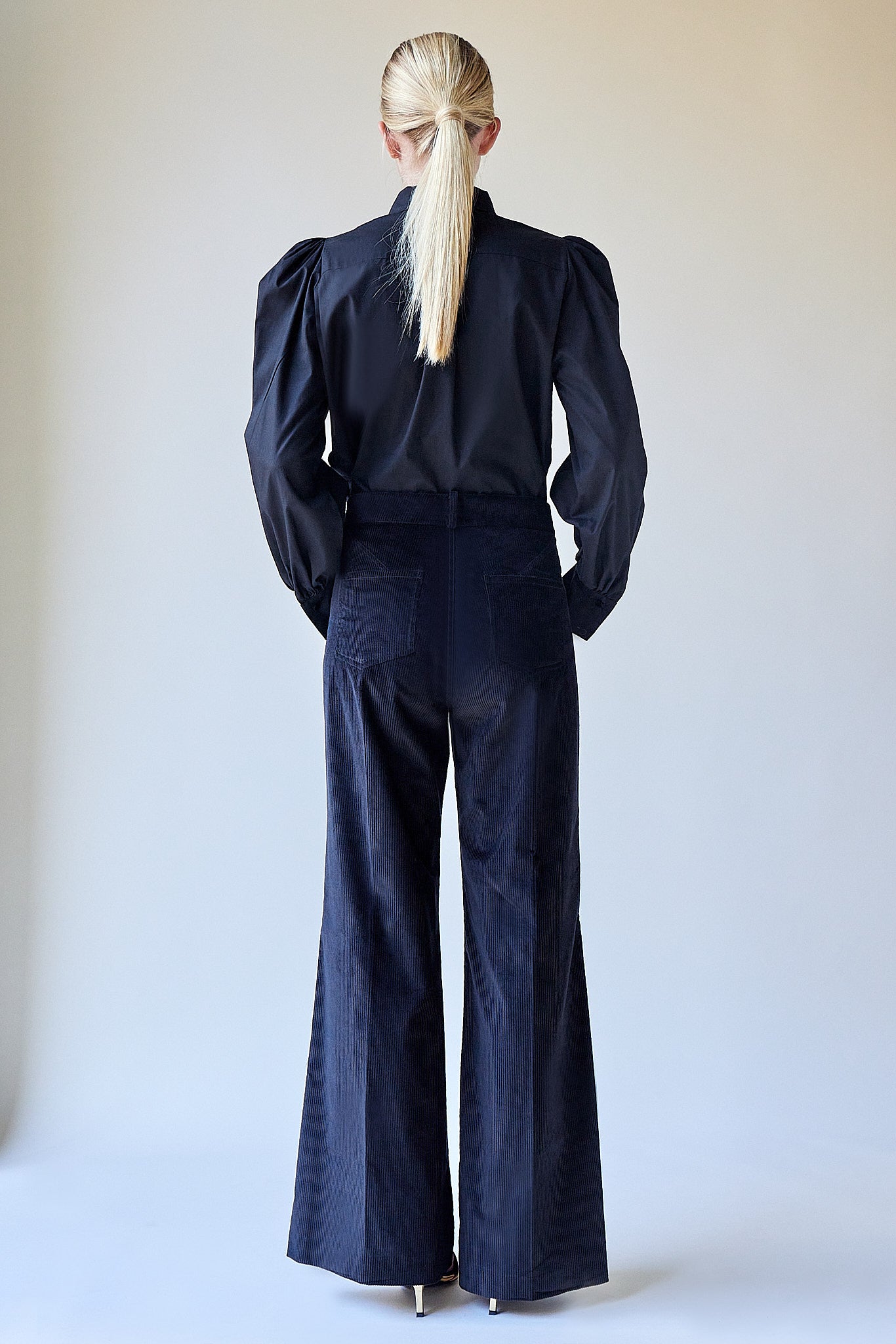 Elvis Pants Black Corduroy