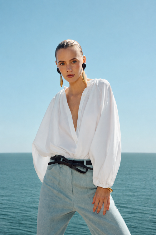 Alma Blouse Off-White