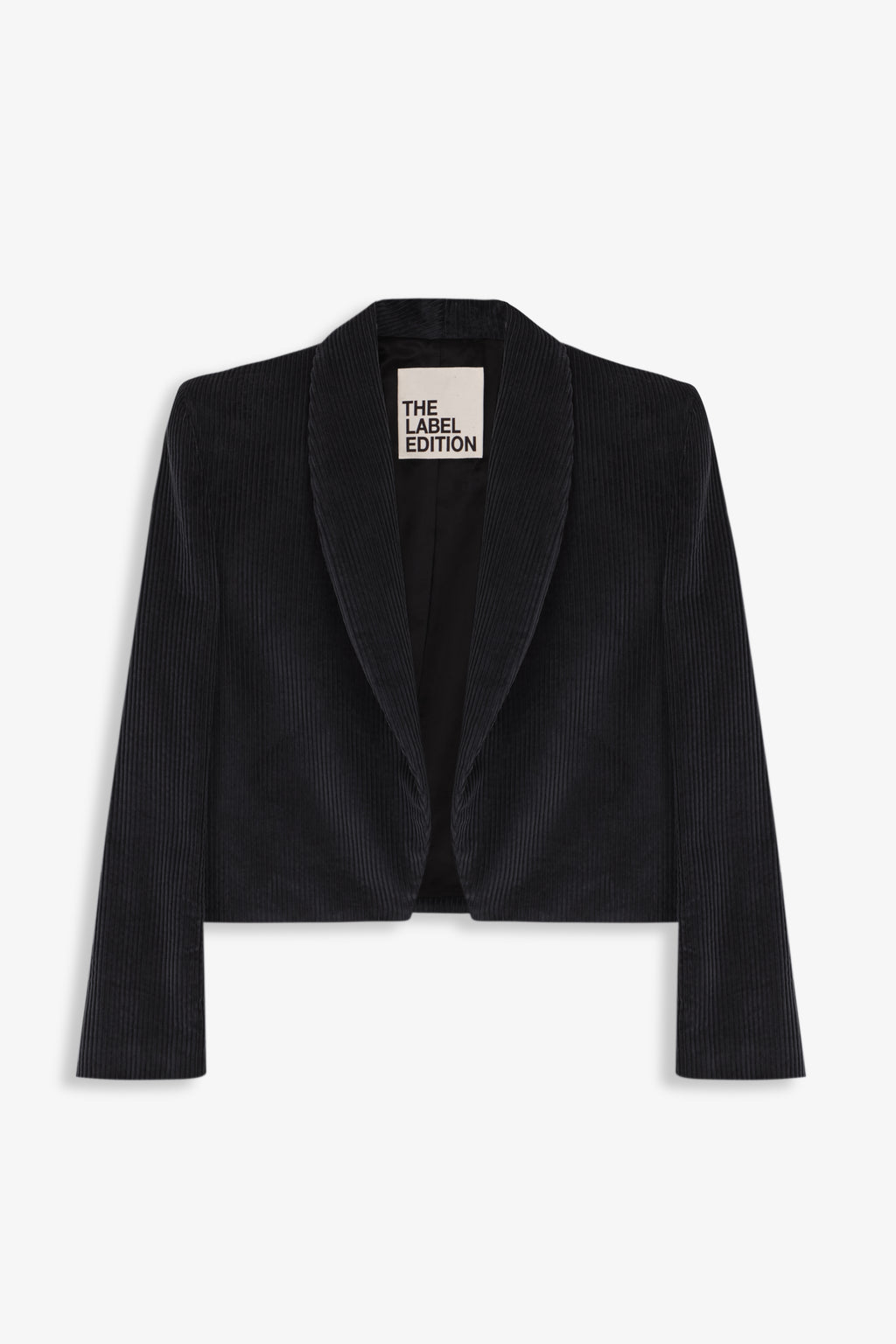 Amber Spencer Jacket Black Corduroy