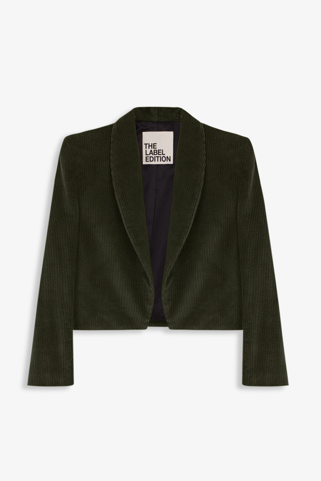 Amber Spencer Jacket Olive Corduroy