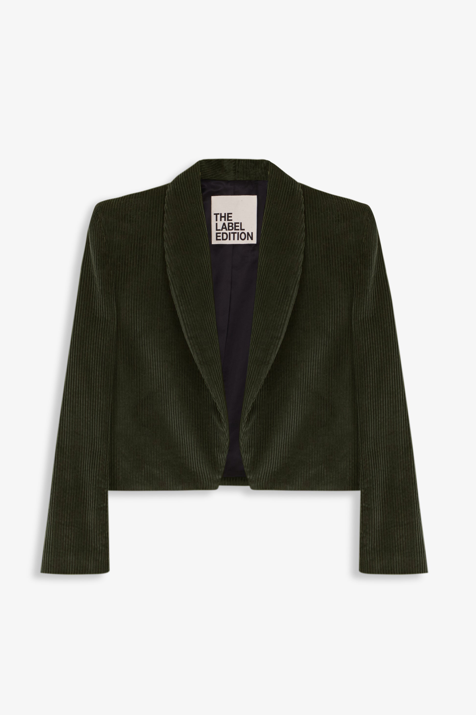 Amber Spencer Jacket Olive Corduroy