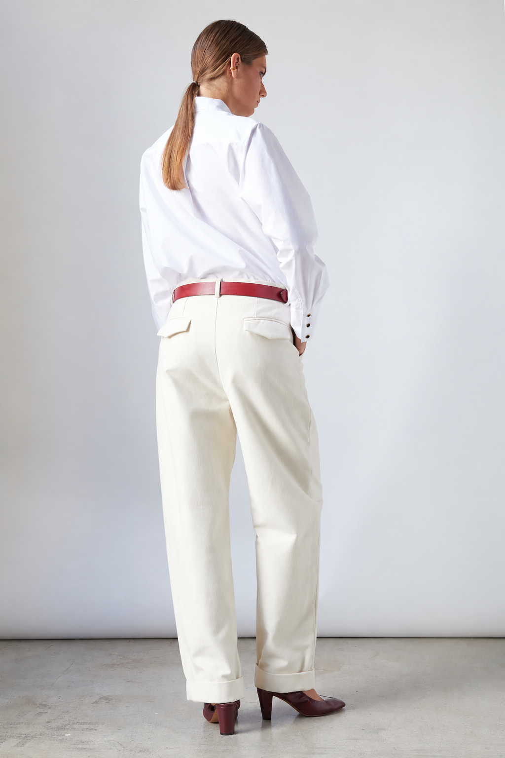 Camisa Eloise Blanco Roto