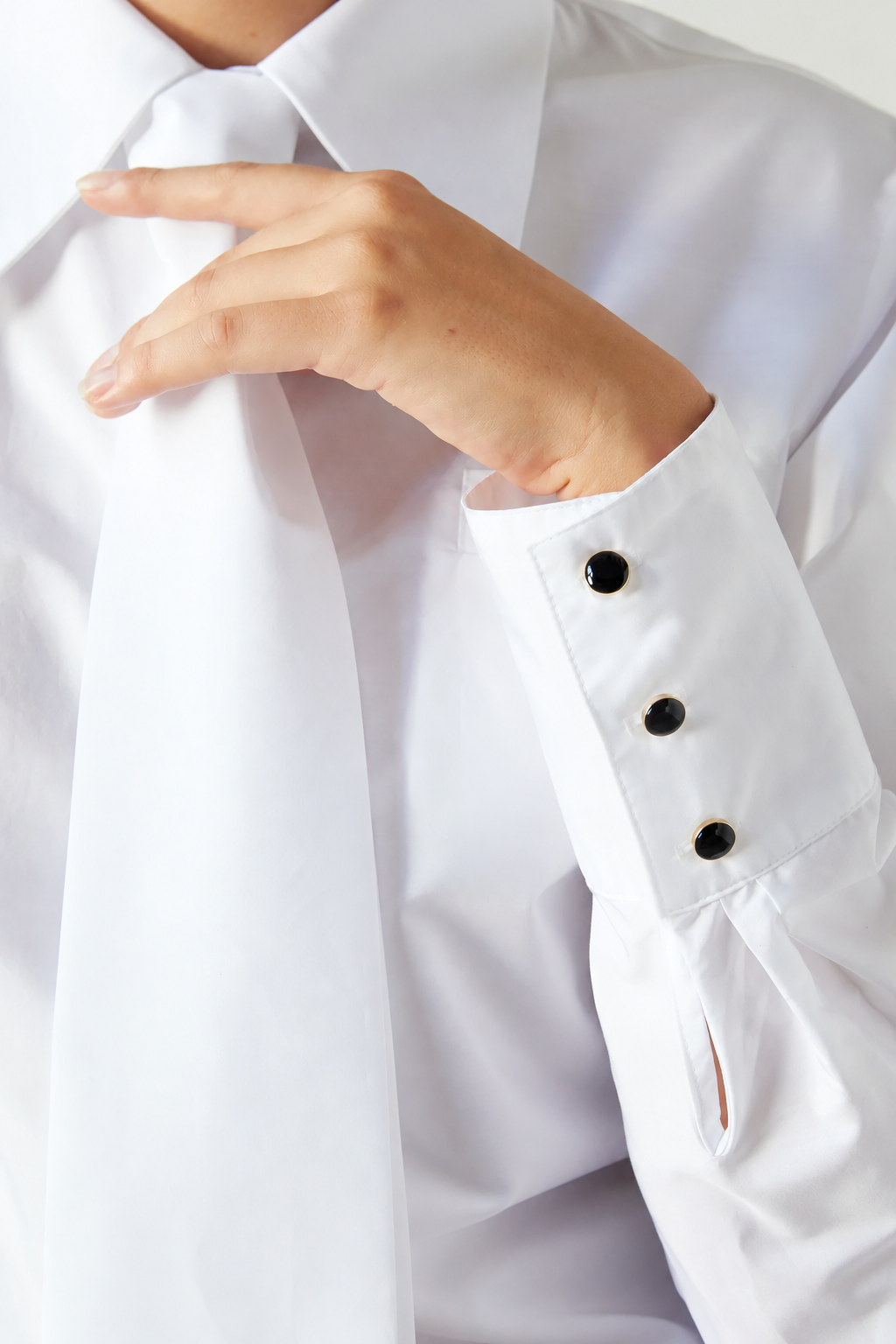 Camisa Eloise Blanco Roto
