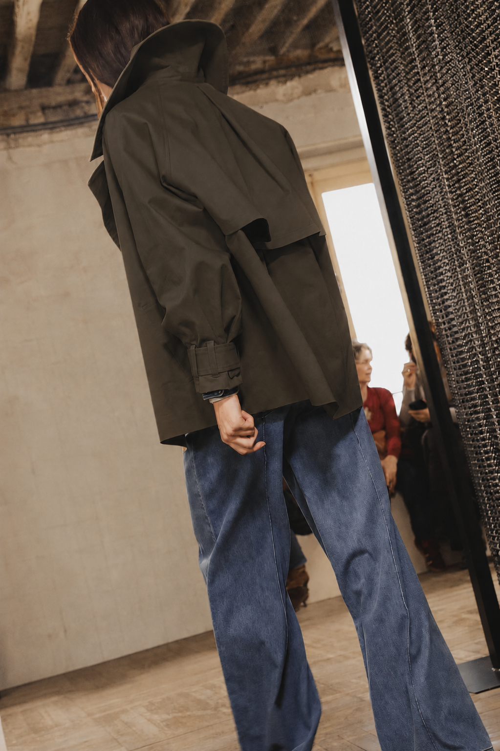 Yves Trench Coat Oak