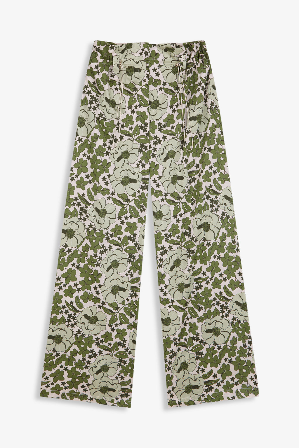 Pantalones Zoe Green Bloom