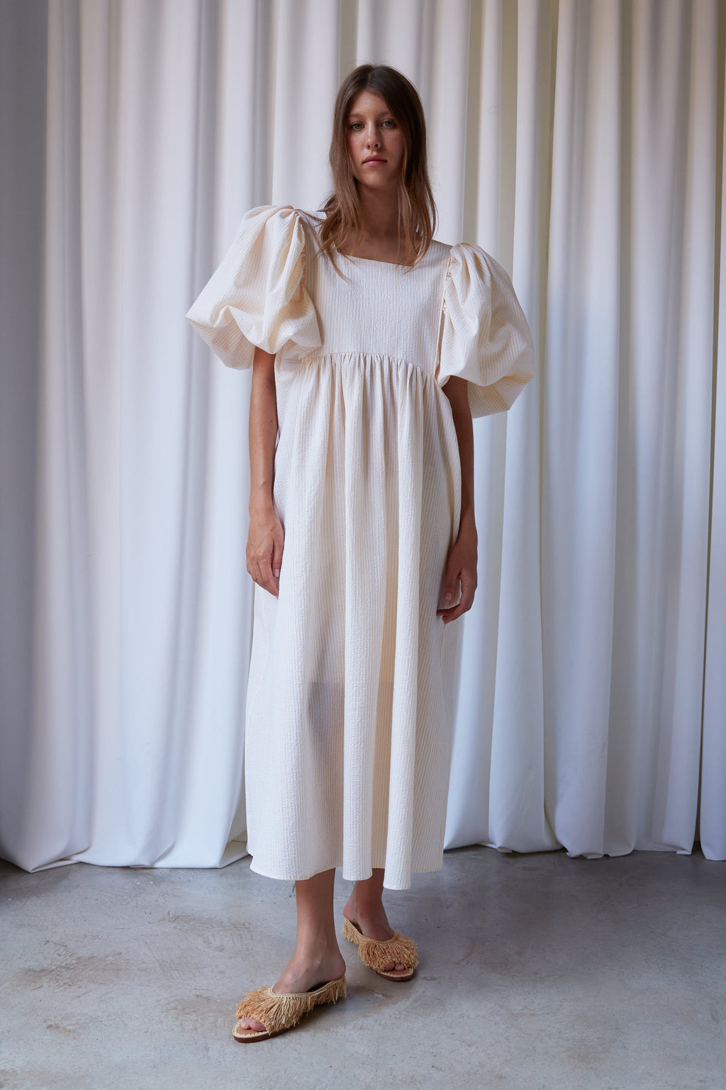 Vestido Peggy Ibiza Amarillo ANTIGUO