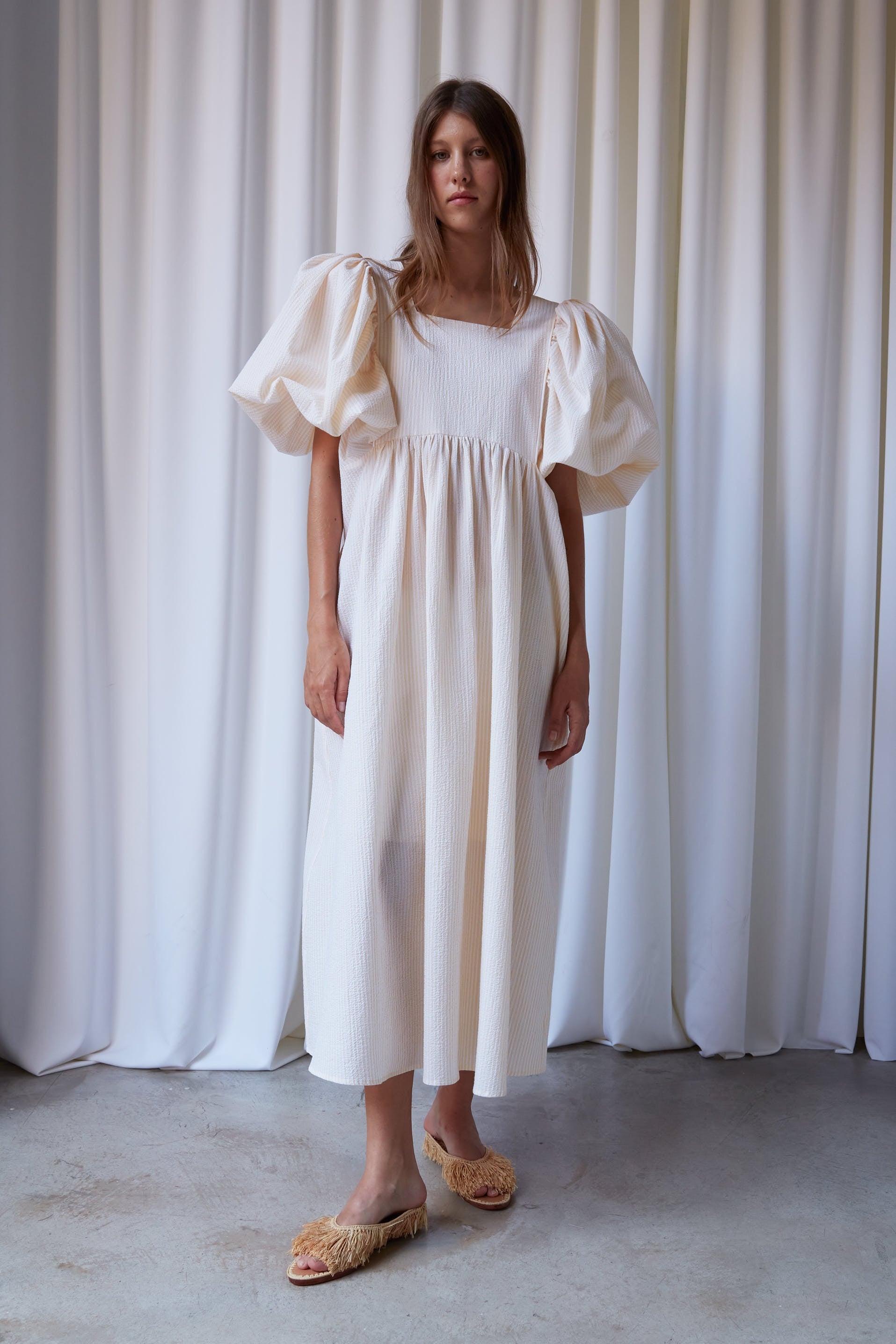 Vestido Peggy Ibiza Amarillo ANTIGUO