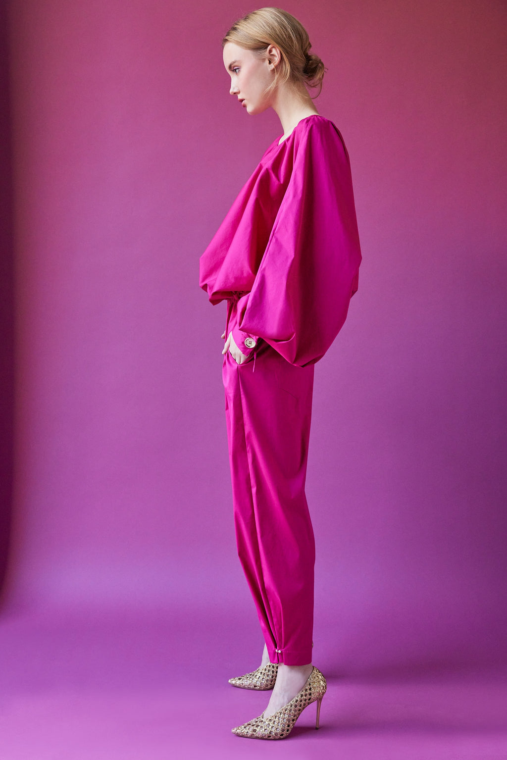 Pantalones tailandeses fucsia