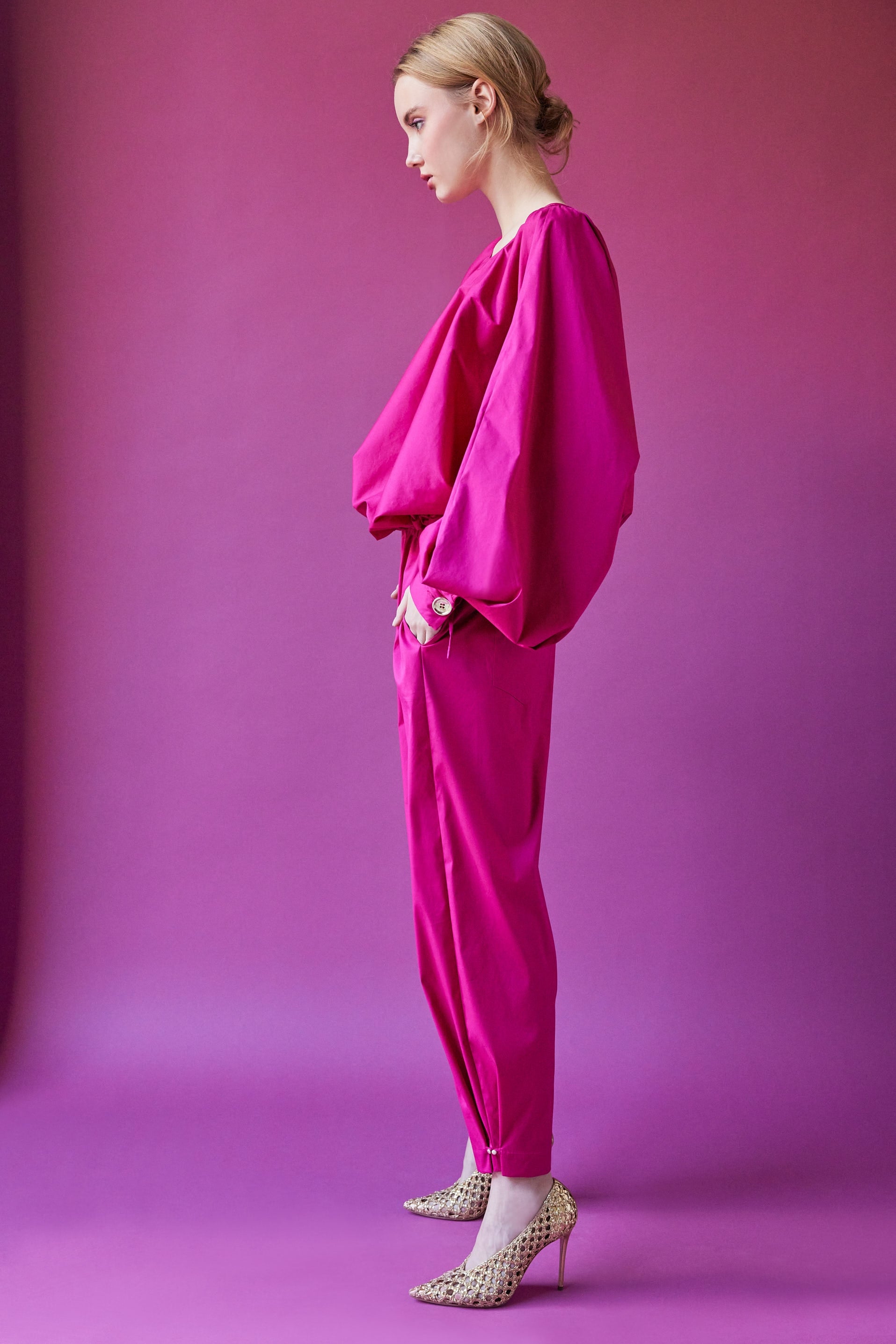 Pantalones tailandeses fucsia