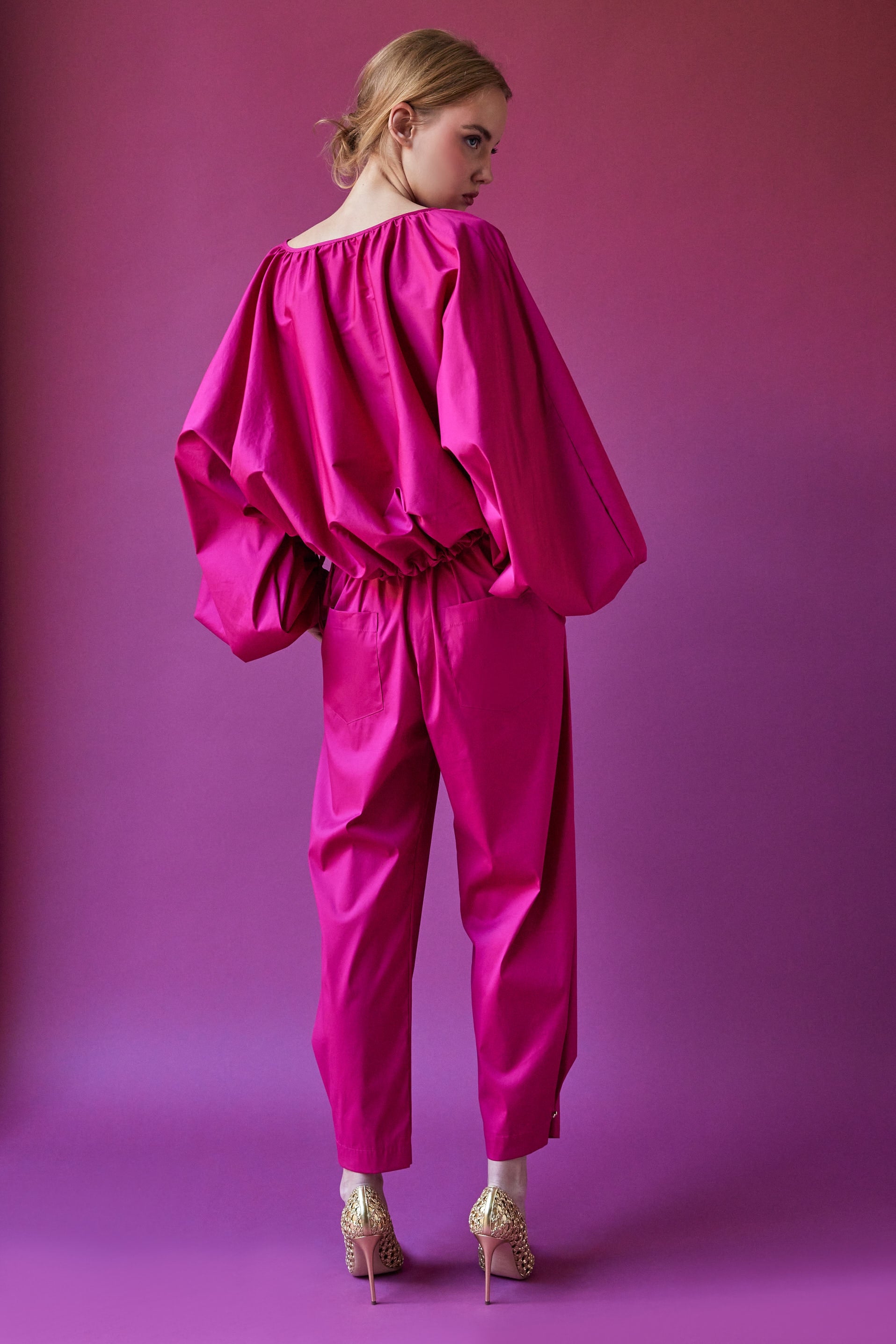 Pantalones tailandeses fucsia